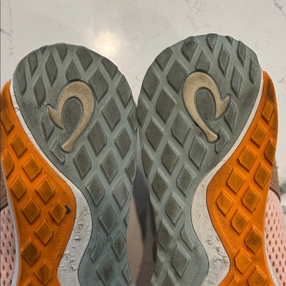 Olukai peach and Blue Women's Sneakers - Picture 9 of 13